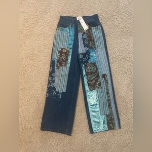 NWT BDG patchwork denim - sz 26